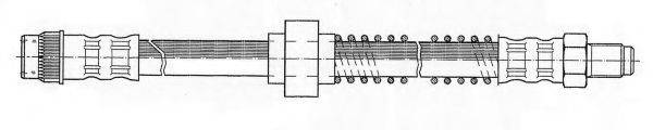 KAWE 511749 Гальмівний шланг