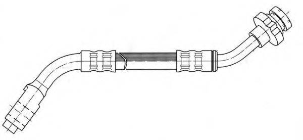 KAWE 511750 Гальмівний шланг