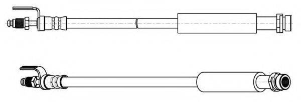 KAWE 512738 Гальмівний шланг