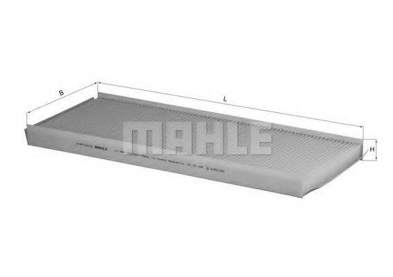 MAHLE ORIGINAL LA390 Фільтр, повітря у внутрішньому просторі