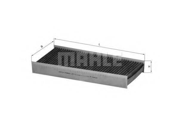 MAHLE ORIGINAL LAK412 Фільтр, повітря у внутрішньому просторі