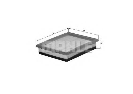 MAHLE ORIGINAL LX10362 Повітряний фільтр