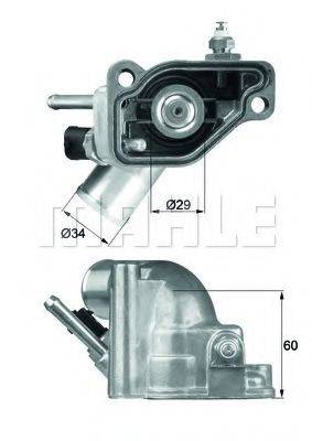 MAHLE ORIGINAL TI592 Термостат, охолоджуюча рідина