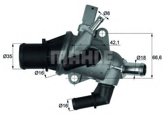 MAHLE ORIGINAL TI15883 Термостат, охолоджуюча рідина