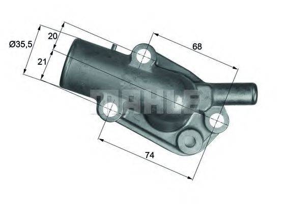 MAHLE ORIGINAL TI18887D Термостат, охолоджуюча рідина