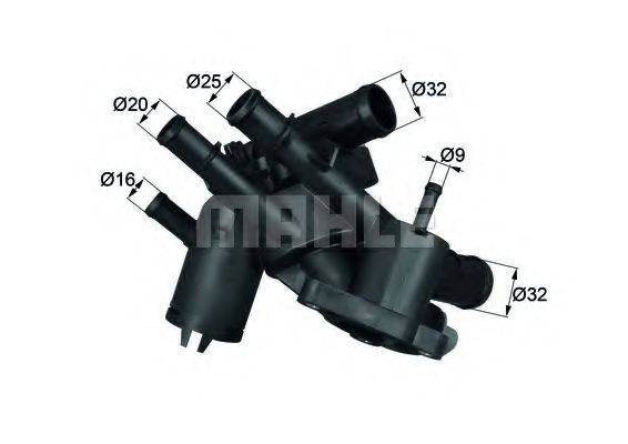 MAHLE ORIGINAL TM4109 Термостат, охолоджуюча рідина