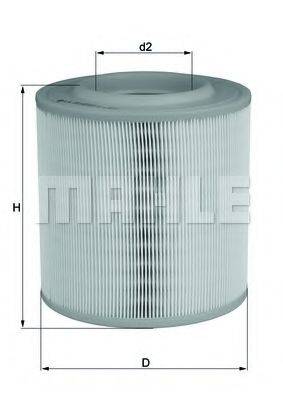 MAHLE ORIGINAL LX3143 Повітряний фільтр