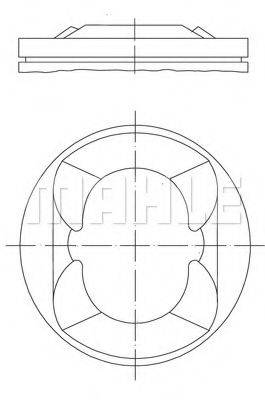 MAHLE ORIGINAL 081PI00110000 Поршень