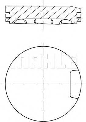 MAHLE ORIGINAL 0331300 Поршень