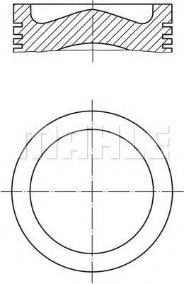 MAHLE ORIGINAL 0389000 Поршень