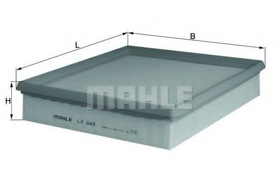 MAHLE ORIGINAL LX889 Повітряний фільтр