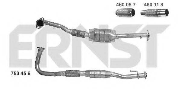 ERNST 753456 Каталізатор