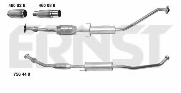 ERNST 756440 Каталізатор