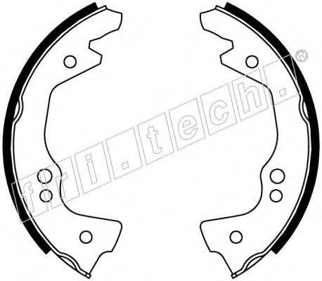 FRI.TECH. 1034042 Комплект гальмівних колодок