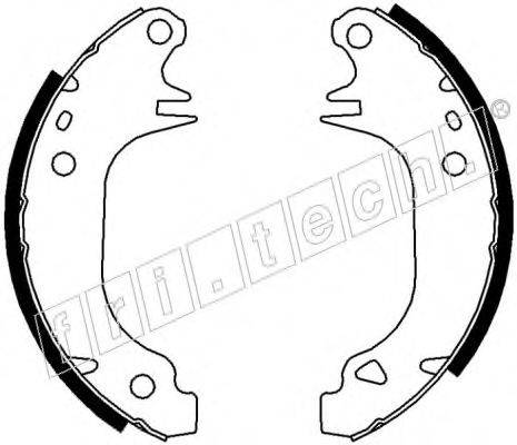 FRI.TECH. 17044 Комплект гальмівних колодок