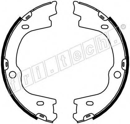 FRI.TECH. 1046224 Комплект гальмівних колодок, стоянкова гальмівна система