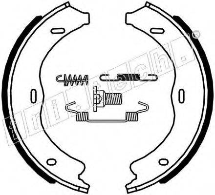 FRI.TECH. 1052138K Комплект гальмівних колодок, стоянкова гальмівна система