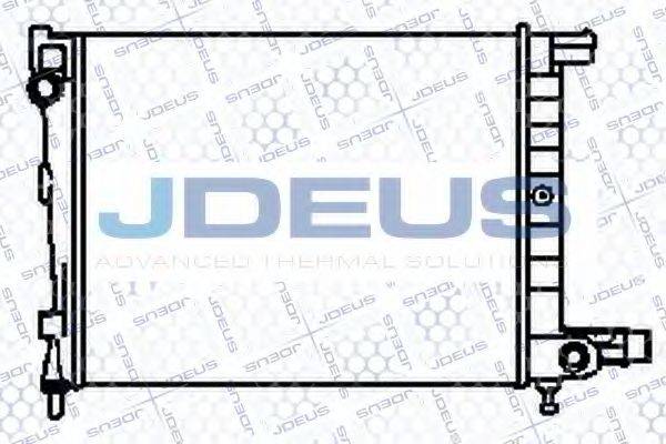 JDEUS 007V14 Радіатор, охолодження двигуна