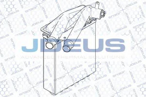 JDEUS RA2110941 Теплообмінник, опалення салону