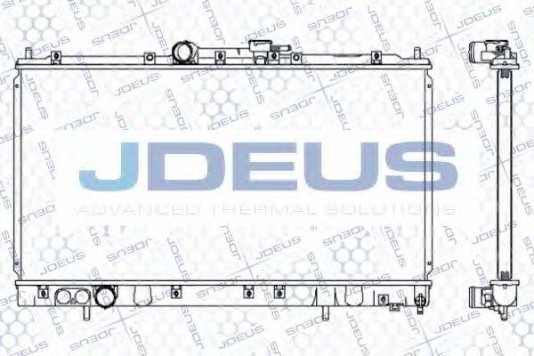 JDEUS 018M29 Радіатор, охолодження двигуна