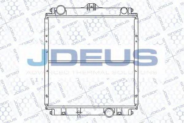 JDEUS 018M33 Радіатор, охолодження двигуна