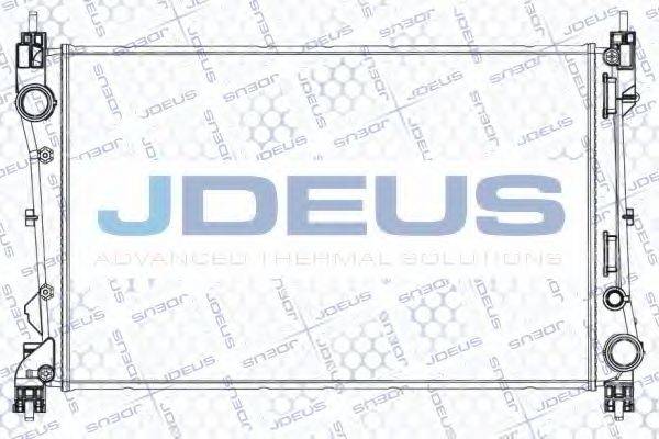 JDEUS RA0111320 Радіатор, охолодження двигуна