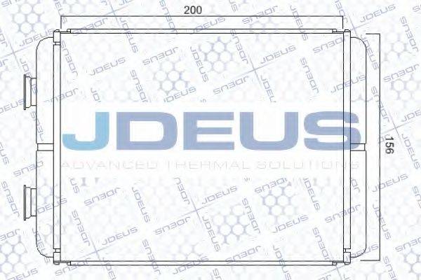 JDEUS 228M33A Теплообмінник, опалення салону