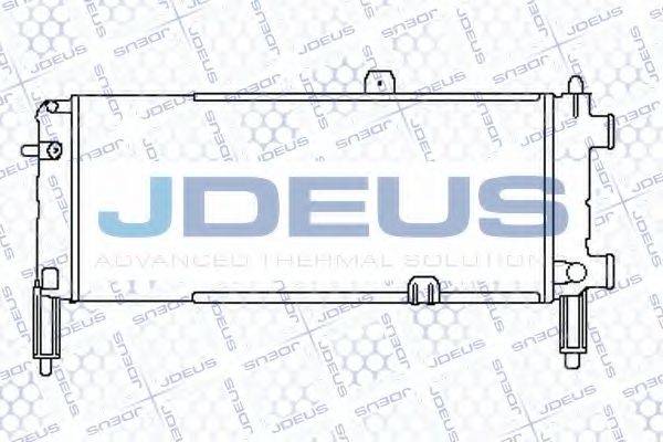 JDEUS 020V01 Радіатор, охолодження двигуна