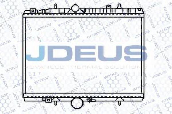 JDEUS 021M38 Радіатор, охолодження двигуна