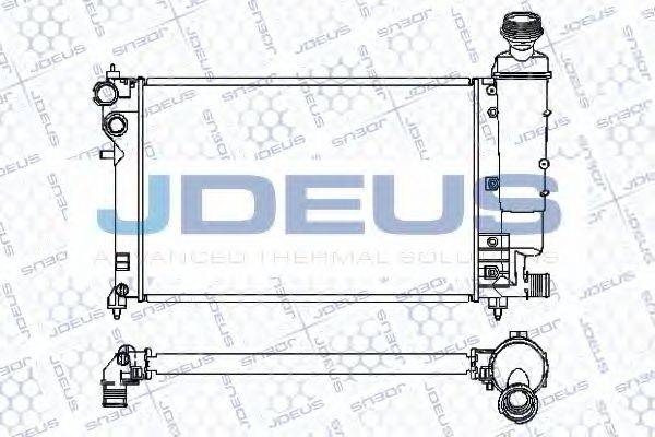 JDEUS 021M45 Радіатор, охолодження двигуна