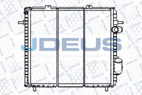 JDEUS 023B46 Радіатор, охолодження двигуна