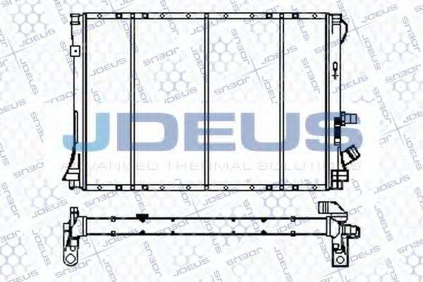 JDEUS 023M70 Радіатор, охолодження двигуна