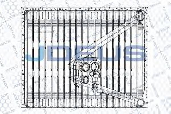 JDEUS RA9110970 Випарник, кондиціонер