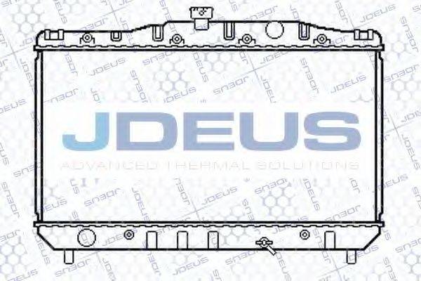 JDEUS 028N05 Радіатор, охолодження двигуна