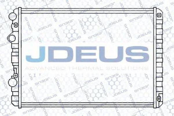 JDEUS 030V38 Радіатор, охолодження двигуна