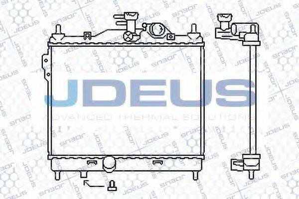 JDEUS 054M20 Радіатор, охолодження двигуна