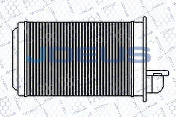 JDEUS 221V02 Теплообмінник, опалення салону