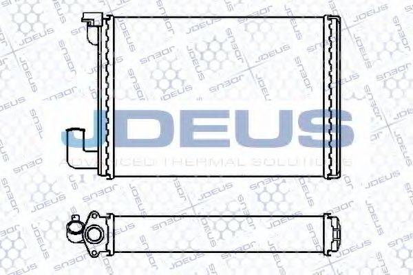 JDEUS 223B11 Теплообмінник, опалення салону