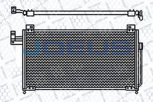JDEUS 716M26 Конденсатор, кондиціонер