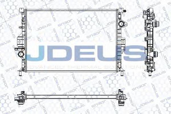 JDEUS RA0310560 Радіатор, охолодження двигуна