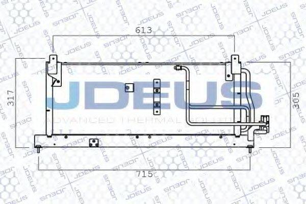 JDEUS 720M26 Конденсатор, кондиціонер