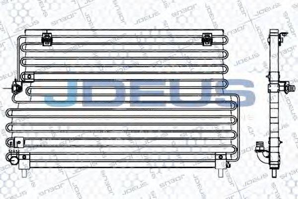 JDEUS 731M05 Конденсатор, кондиціонер