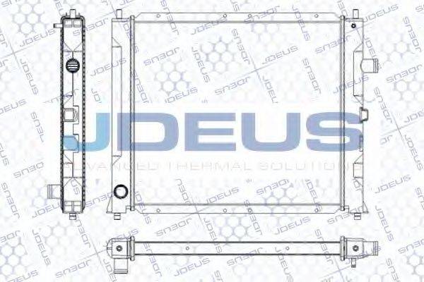 JDEUS RA0020361 Радіатор, охолодження двигуна