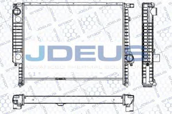 JDEUS RA0050160 Радіатор, охолодження двигуна