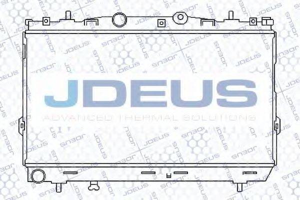 JDEUS 054M30 Радіатор, охолодження двигуна