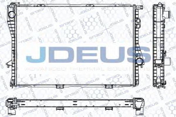 JDEUS RA0050530 Радіатор, охолодження двигуна