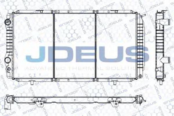 JDEUS RA0070030 Радіатор, охолодження двигуна