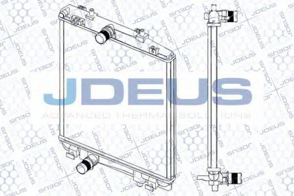 JDEUS RA0070150 Радіатор, охолодження двигуна