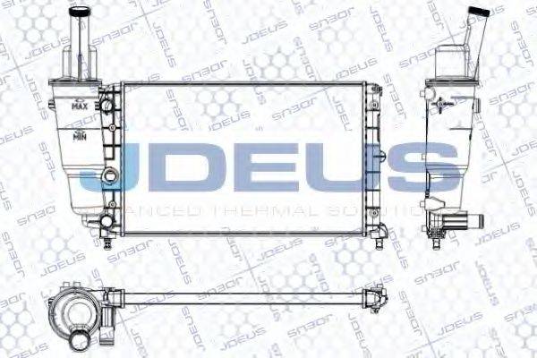 JDEUS RA0110340 Радіатор, охолодження двигуна