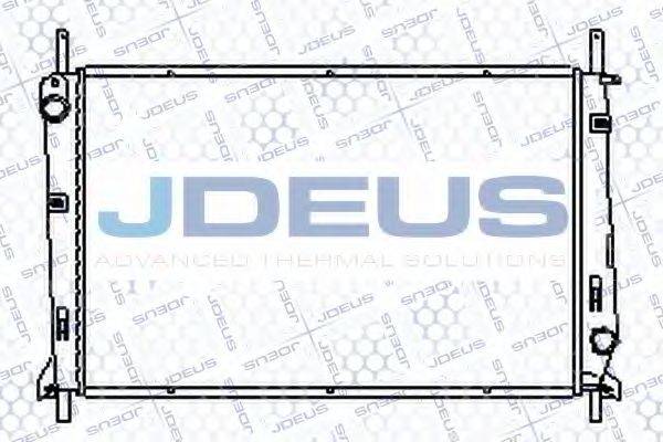 JDEUS RA0120870 Радіатор, охолодження двигуна